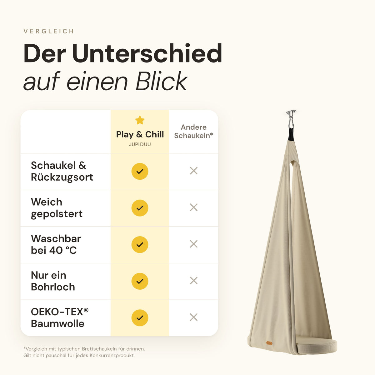 Play &amp; Chill Schaukel