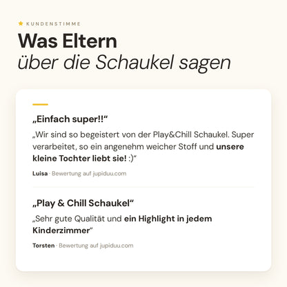 Play &amp; Chill Schaukel